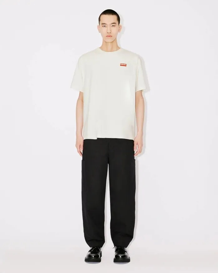Kenzo Pants And Shorts Men Paris039 Cargo Jogging Trousers Black
