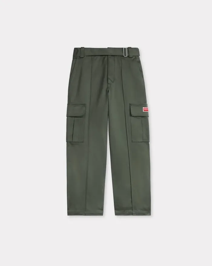 Kenzo Pants And Shorts MenWomen ARMY Genderless Pant Dark Khaki