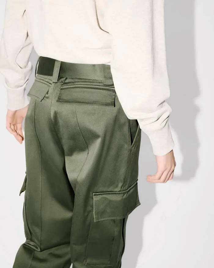 Kenzo Pants And Shorts MenWomen ARMY Genderless Pant Dark Khaki