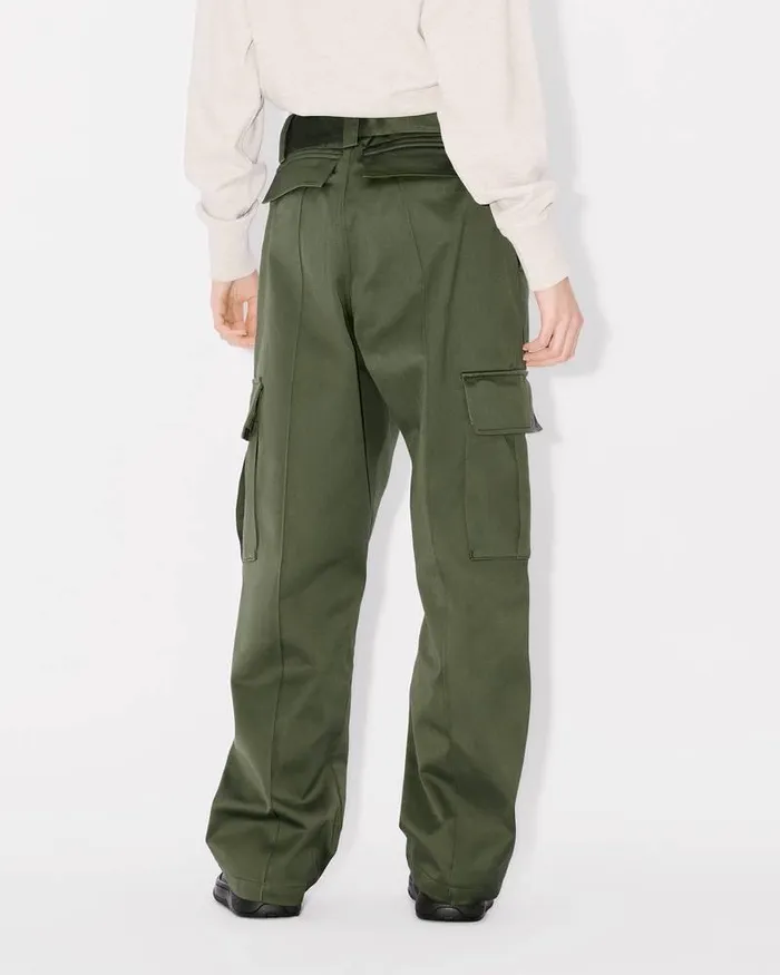 Kenzo Pants And Shorts MenWomen ARMY Genderless Pant Dark Khaki