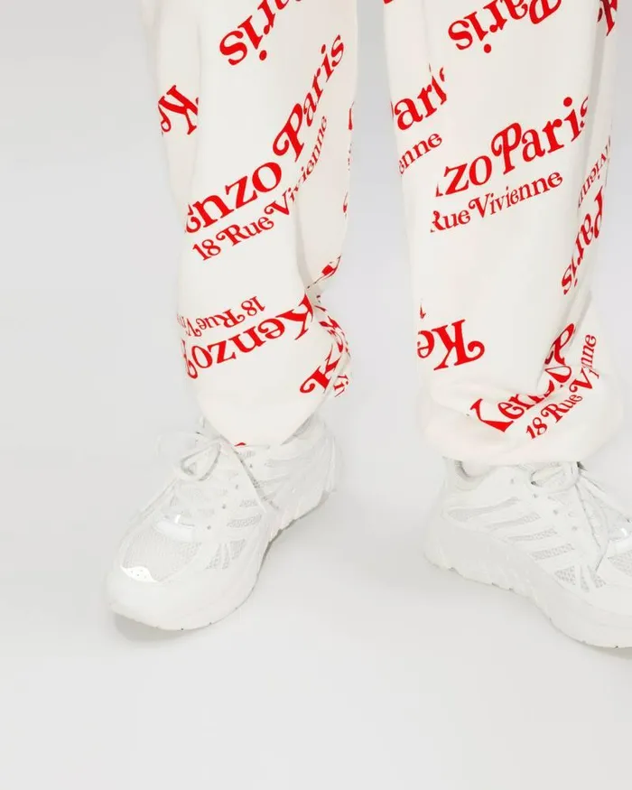 Kenzo Pants And Shorts MenWomen By Verdy039 Genderless Jogging Trousers Off White