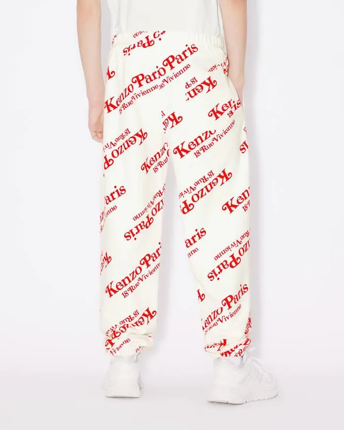 Kenzo Pants And Shorts MenWomen By Verdy039 Genderless Jogging Trousers Off White