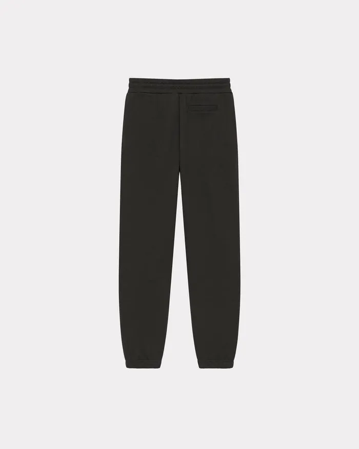 Kenzo Pants And Shorts Women 039Boke Flower039 Embroidered Jogging Bottoms Black