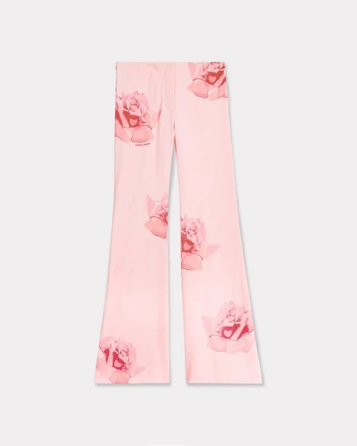 Kenzo Pants And Shorts Women Rose039 Pleated Pants Faded Pink