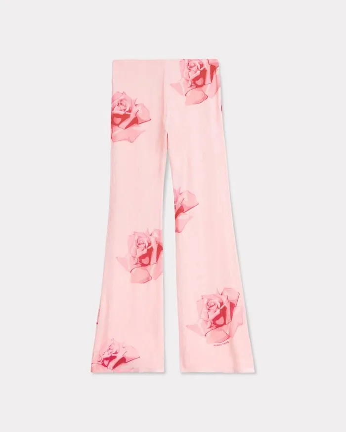 Kenzo Pants And Shorts Women Rose039 Pleated Pants Faded Pink