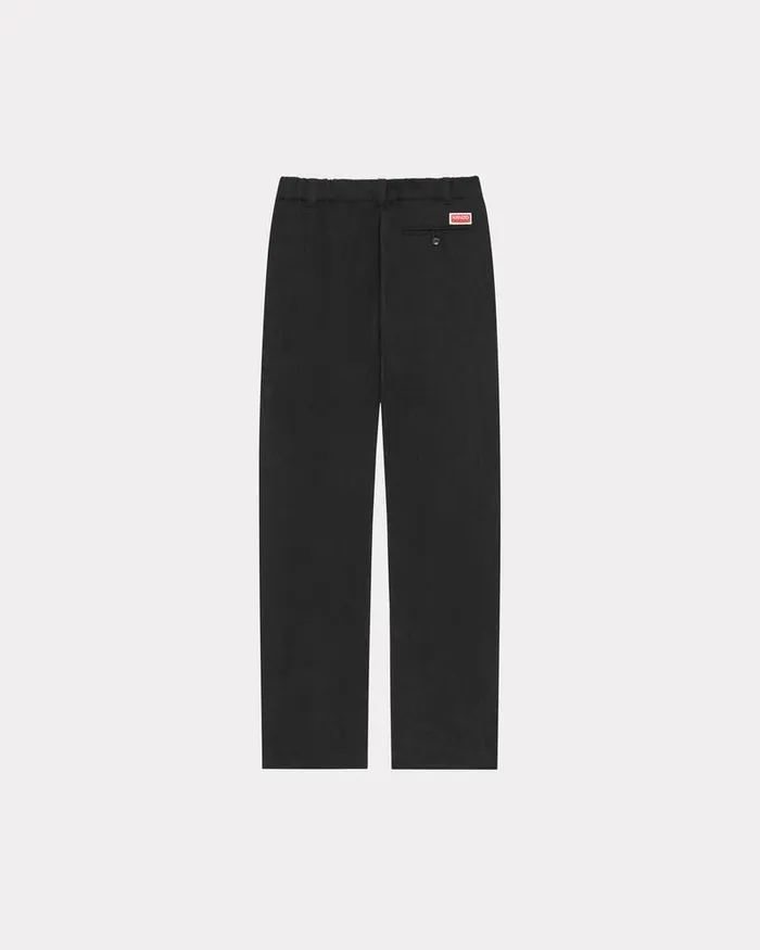Kenzo Pants And Shorts Women Tailored Elasticated Trousers Black