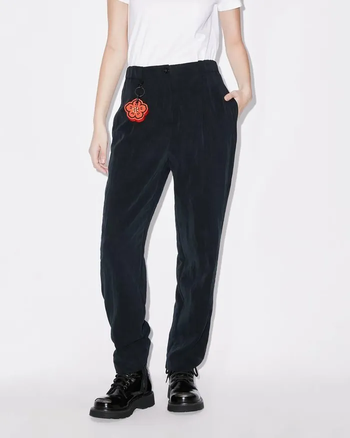 Kenzo Pants And Shorts Women Tailored Elasticated Trousers Black