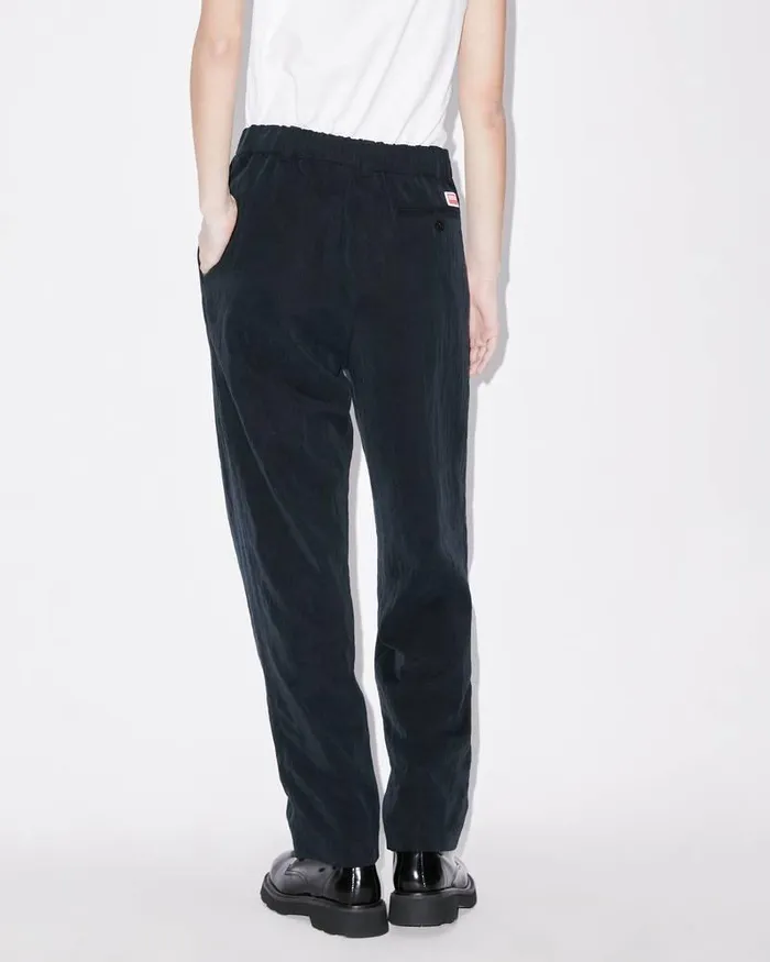 Kenzo Pants And Shorts Women Tailored Elasticated Trousers Black