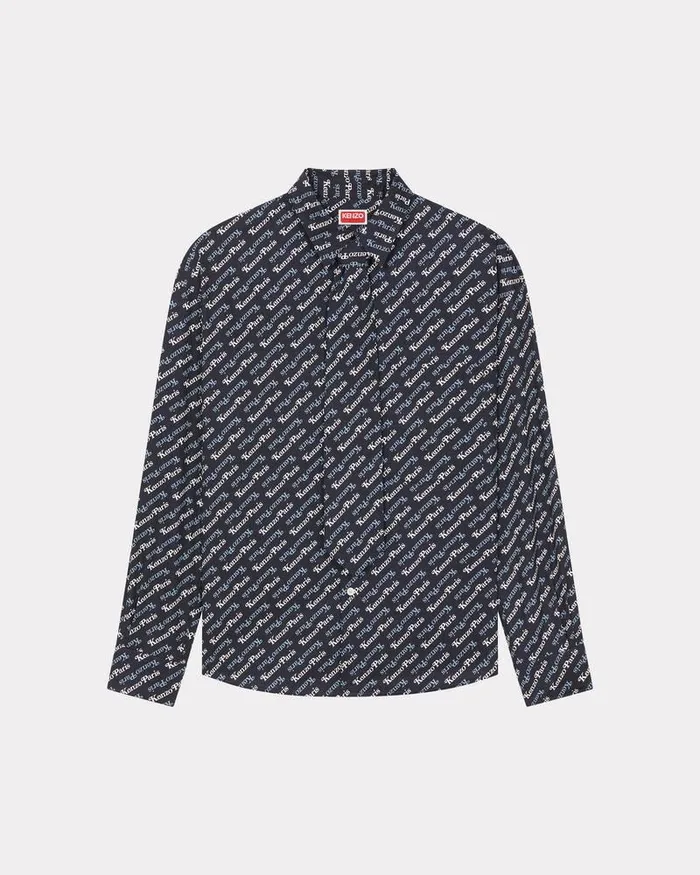 Kenzo Shirts Men By Verdy039 Shirt Midnight Blue
