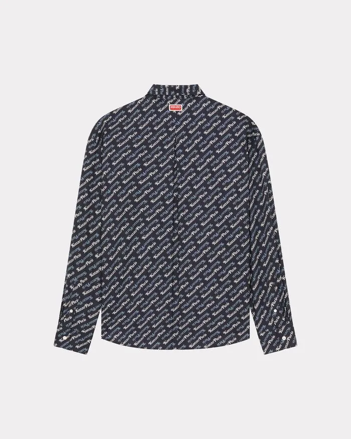 Kenzo Shirts Men By Verdy039 Shirt Midnight Blue