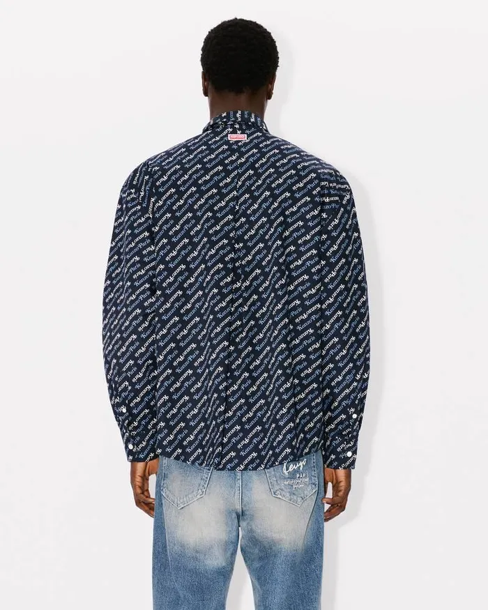 Kenzo Shirts Men By Verdy039 Shirt Midnight Blue