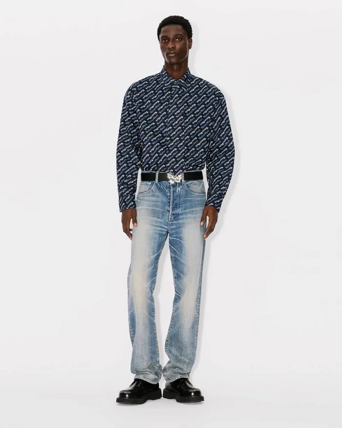 Kenzo Shirts Men By Verdy039 Shirt Midnight Blue