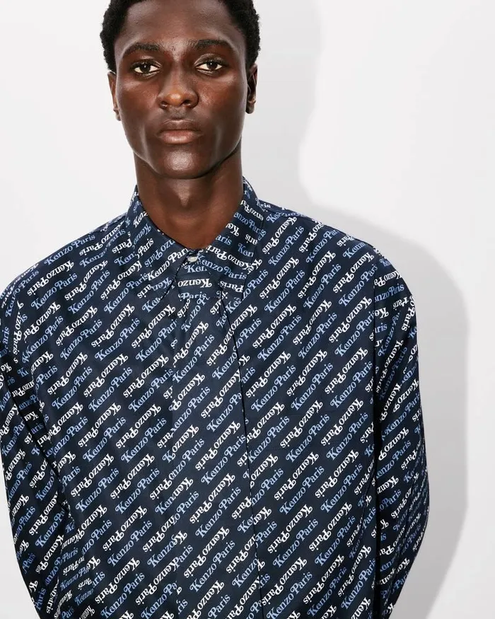 Kenzo Shirts Men By Verdy039 Shirt Midnight Blue