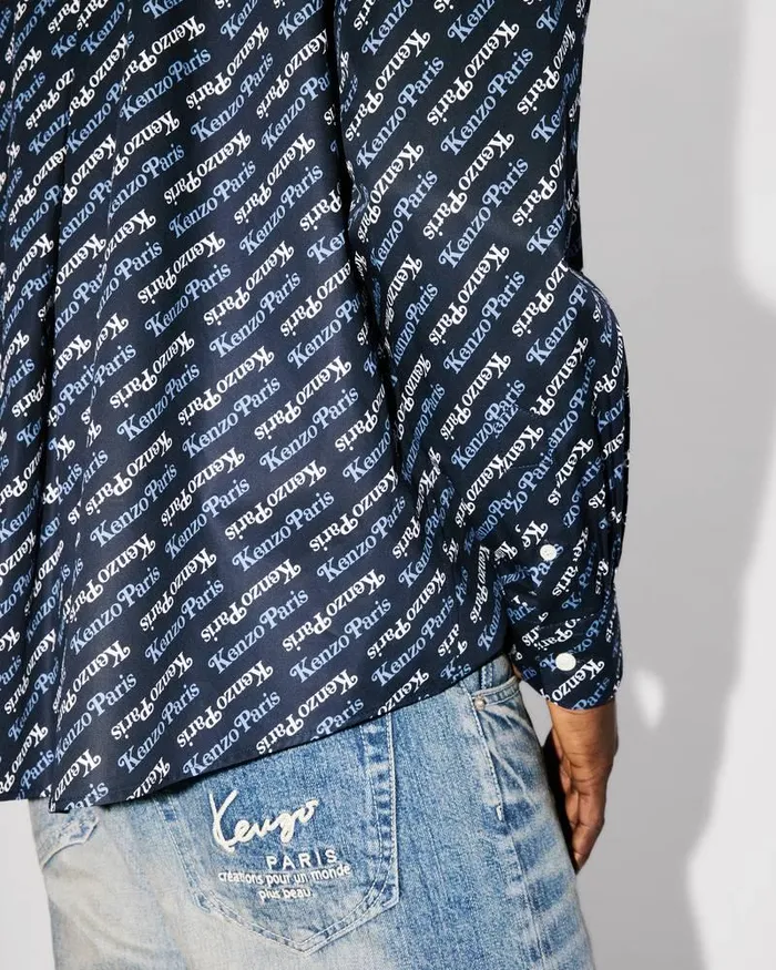 Kenzo Shirts Men By Verdy039 Shirt Midnight Blue