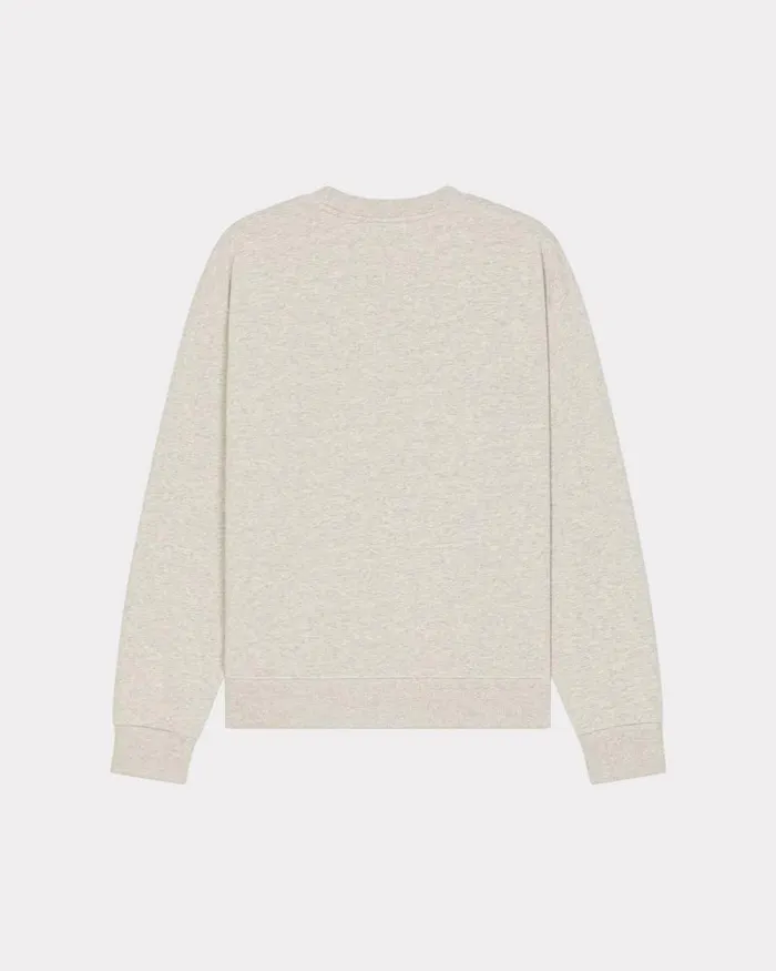 Kenzo Sweatshirts And Hoodies Men 039Boke Flower039 Embroidered Classic Sweatshirt Pale Grey