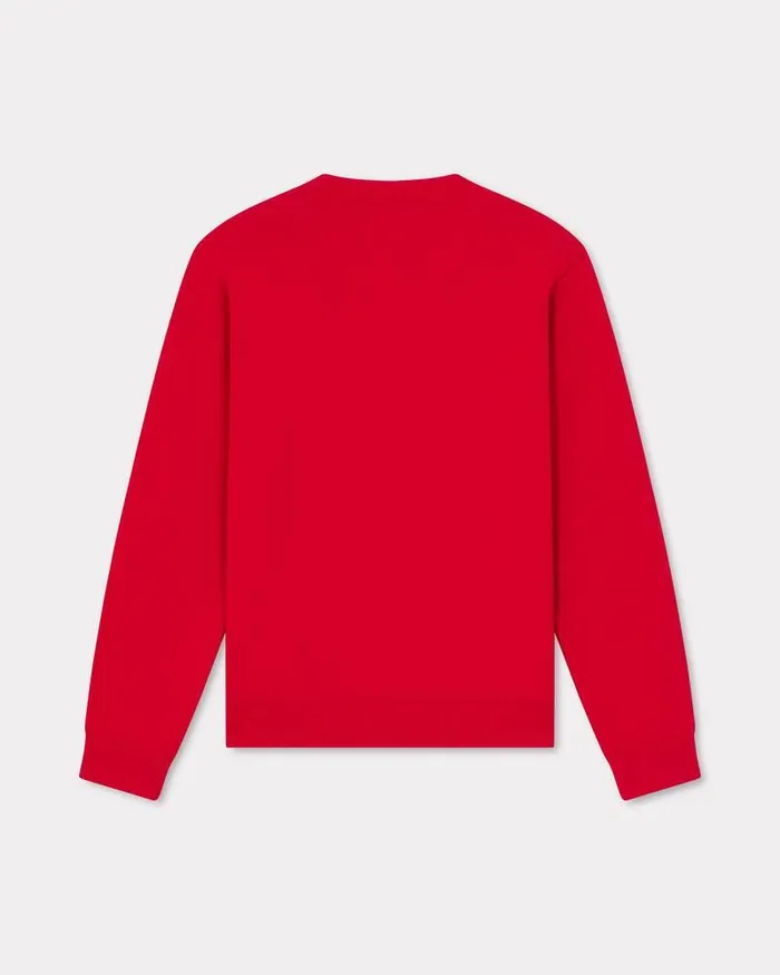 Kenzo Sweatshirts And Hoodies Men 039Year Of The Dragon039 Embroidered Slimfit Sweatshirt Cherry