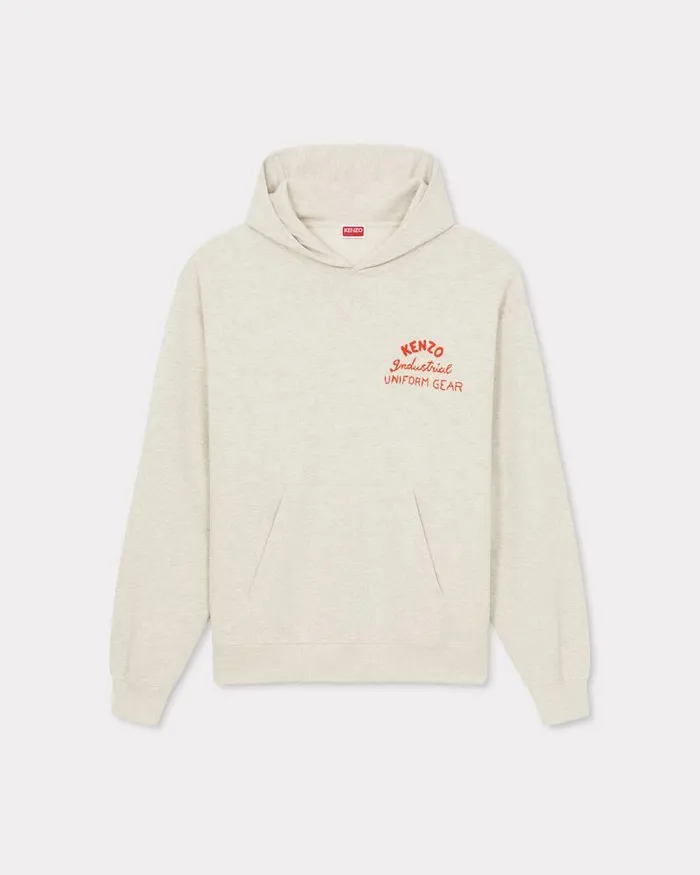 Kenzo Sweatshirts And Hoodies Men Drawn Varsity039 Embroidered Oversized Hoodie Sweatshirt Pale Grey Kenzo Sweatshirts And Hoodies Men Drawn Varsity039 Embroidered Oversized Hoodie Sweatshirt Pale Grey
