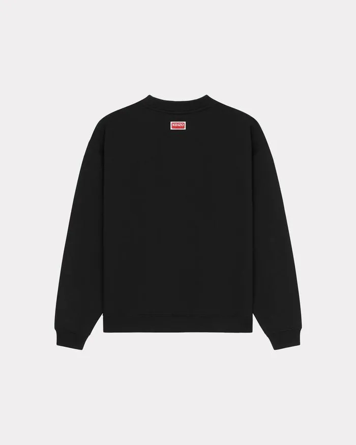 Kenzo Sweatshirts And Hoodies Women 039 Embroidered Sweatshirt Black