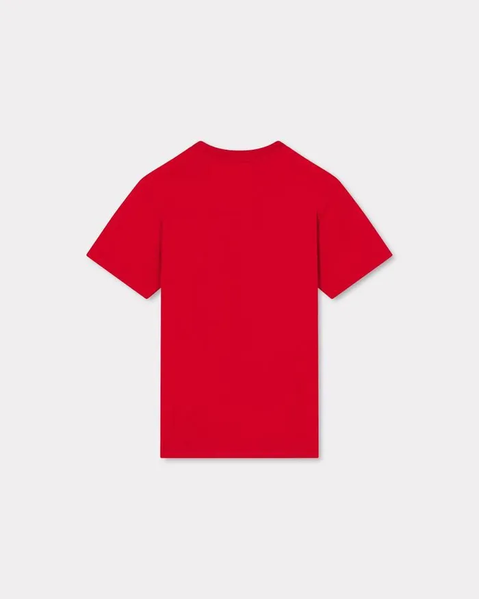 Kenzo TShirts And Polos Men 039Year Of The Dragon039 Embroidered Slim Tshirt Cherry