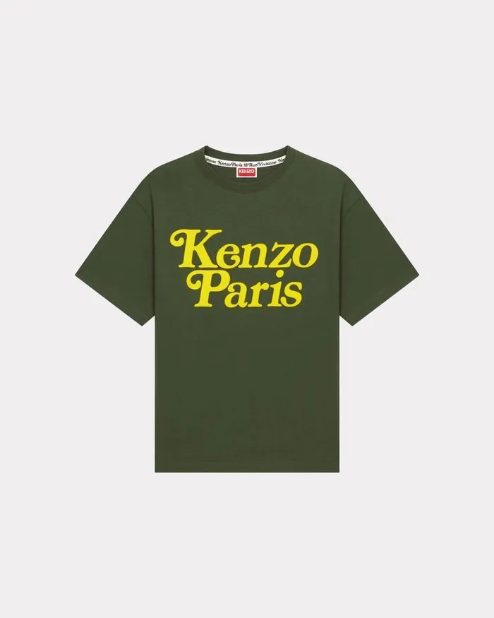 Kenzo TShirts And Polos Men By Verdy039 Oversized Tshirt Dark Khaki