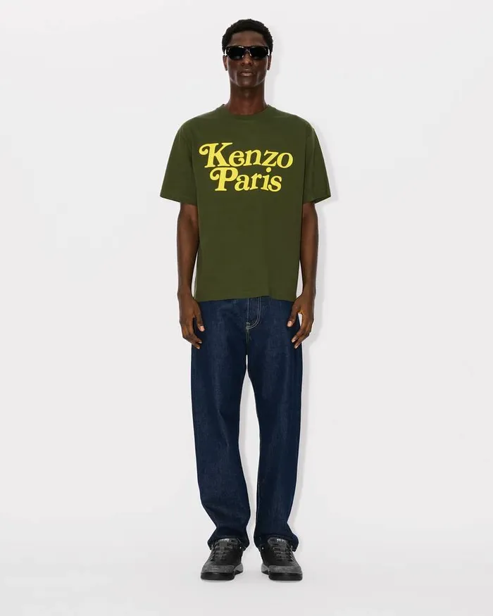 Kenzo TShirts And Polos Men By Verdy039 Oversized Tshirt Dark Khaki