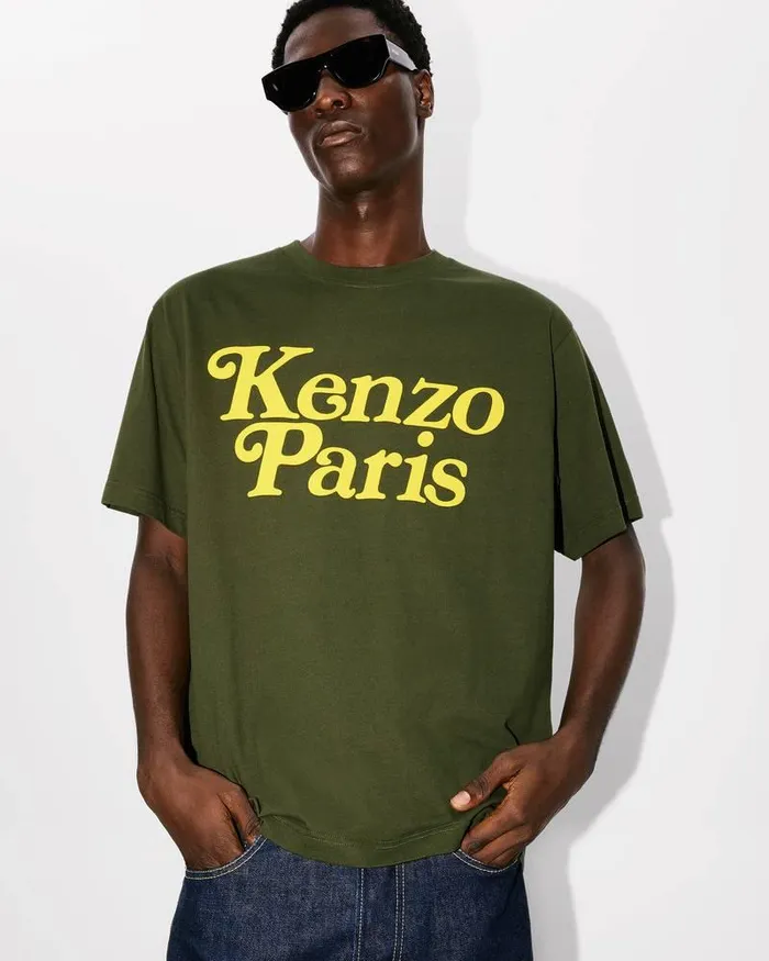 Kenzo TShirts And Polos Men By Verdy039 Oversized Tshirt Dark Khaki