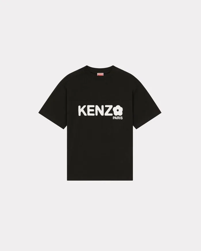 Kenzo TShirts And Polos Men Oversize 039Boke Flower 20039 Tshirt Black