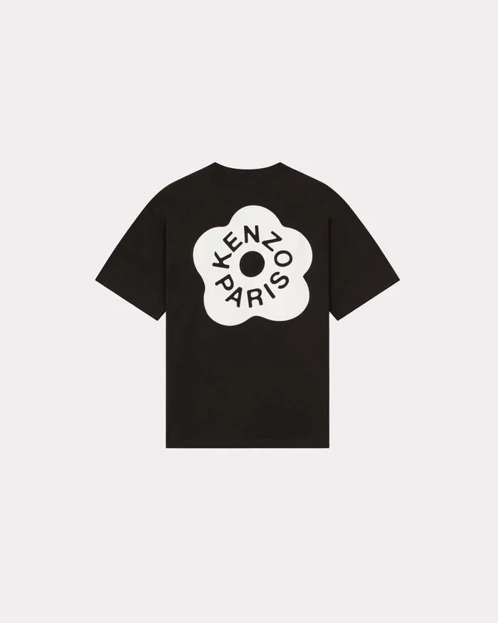 Kenzo TShirts And Polos Men Oversize 039Boke Flower 20039 Tshirt Black