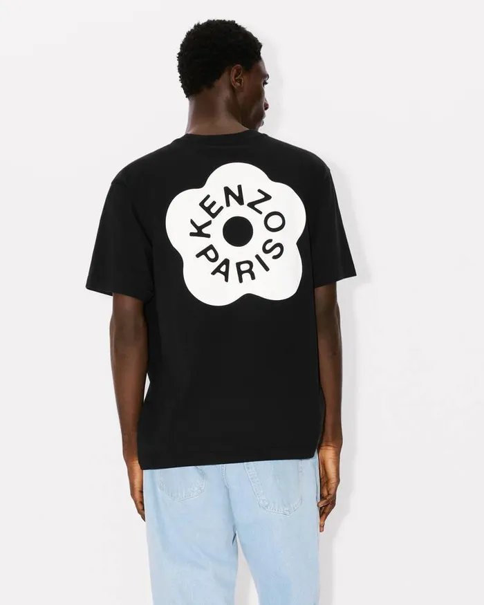 Kenzo TShirts And Polos Men Oversize 039Boke Flower 20039 Tshirt Black
