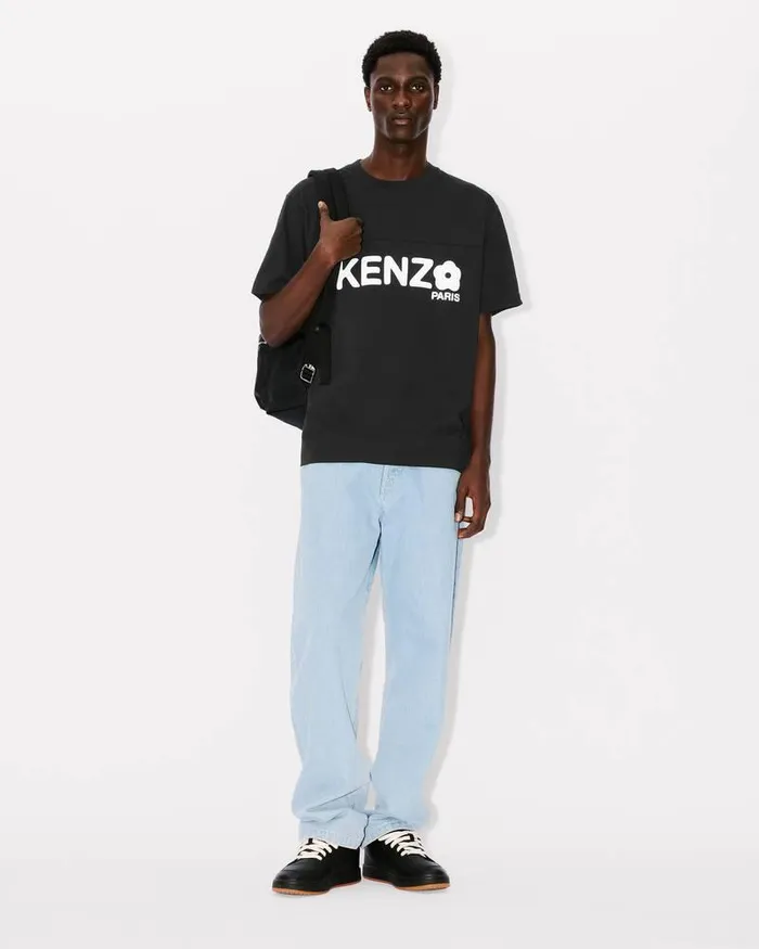 Kenzo TShirts And Polos Men Oversize 039Boke Flower 20039 Tshirt Black