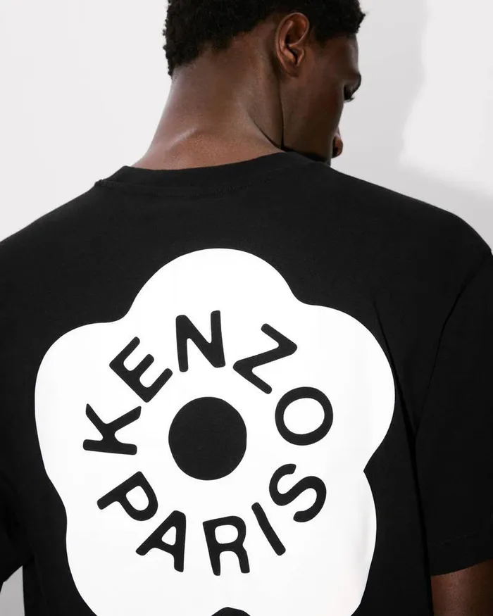 Kenzo TShirts And Polos Men Oversize 039Boke Flower 20039 Tshirt Black