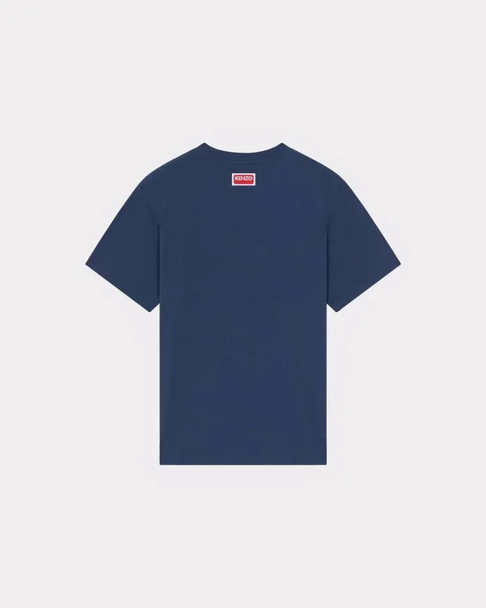 Kenzo TShirts And Polos MenWomen Lucky Tiger039 Oversized Genderless Tshirt Midnight Blue