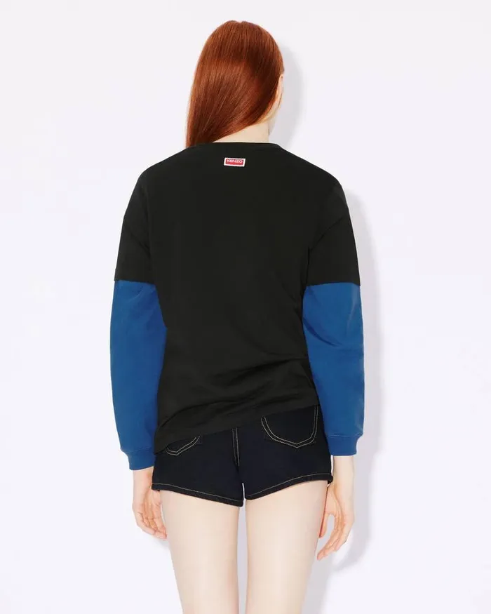 Kenzo TShirts And Polos Women 039Boke Flower039 Loosefit Tshirt Black