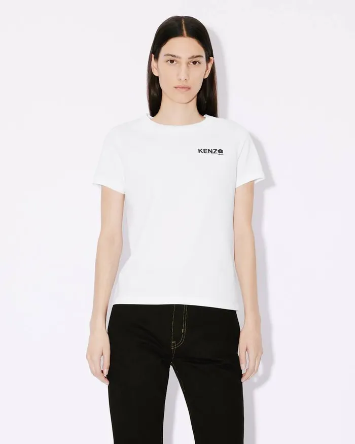 Kenzo TShirts And Polos Women 039Boke Flower 20039 Classic Tshirt White