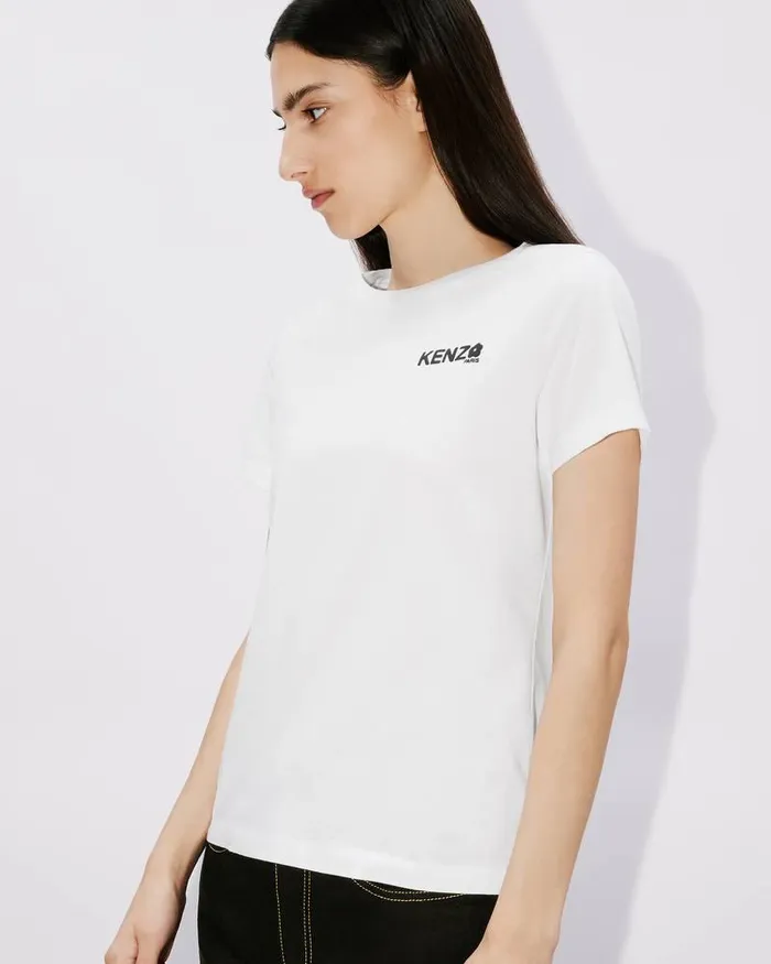 Kenzo TShirts And Polos Women 039Boke Flower 20039 Classic Tshirt White