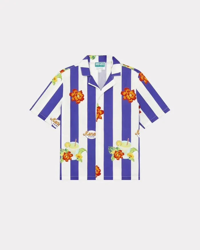 Kenzo TShirts And Sweatshirts Kids Shortsleeved Shirt Electric Blue