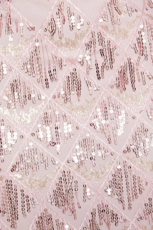 Khrizza Mini Skirt 8211 Sequin Diamond Mesh Skirt In Pink Women Showpo Dresses