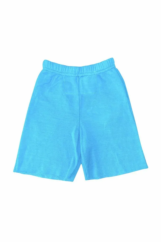 Kids AVIATOR NATION AUSTIN KIDS SWEATSHORTS 8211 NEON BLUE Aviator Nation Kids AVIATOR NATION AUSTIN KIDS SWEATSHORTS 8211 NEON BLUE Aviator Nation