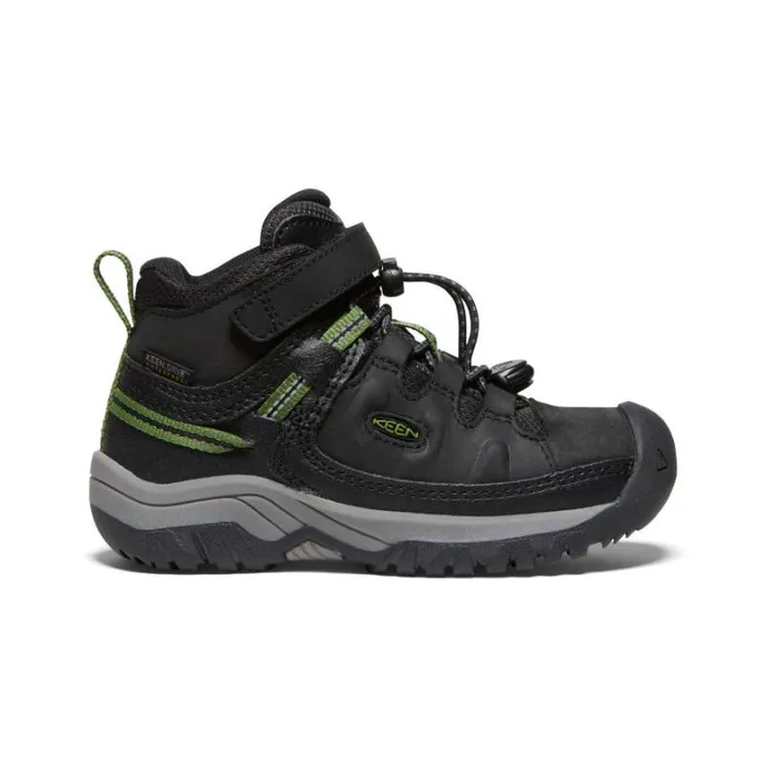 Kids KEEN Hike Little Kids039 Black Hiking Boots 8211 Targhee Mid WP