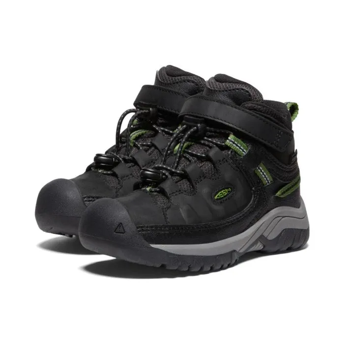 Kids KEEN Hike Little Kids039 Black Hiking Boots 8211 Targhee Mid WP Kids KEEN Hike Little Kids039 Black Hiking Boots 8211 Targhee Mid WP