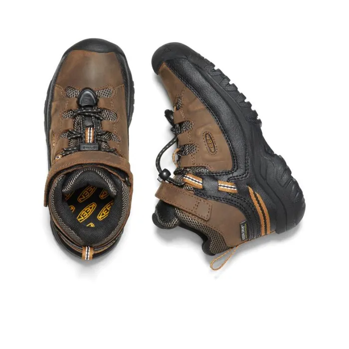 Kids KEEN Hike Little Kids039 Dark Brown Hiking Boots 8211 Targhee Mid WP Kids KEEN Hike Little Kids039 Dark Brown Hiking Boots 8211 Targhee Mid WP
