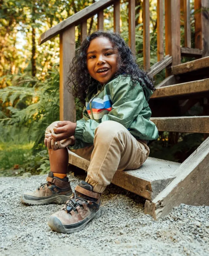 Kids KEEN Hike Little Kids039 Dark Brown Hiking Boots 8211 Targhee Mid WP Kids KEEN Hike Little Kids039 Dark Brown Hiking Boots 8211 Targhee Mid WP