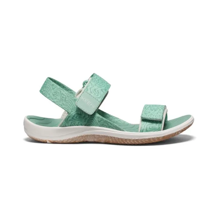 Kids KEEN Online Big Kids039 Elle Backstrap LichenStar White Sandal