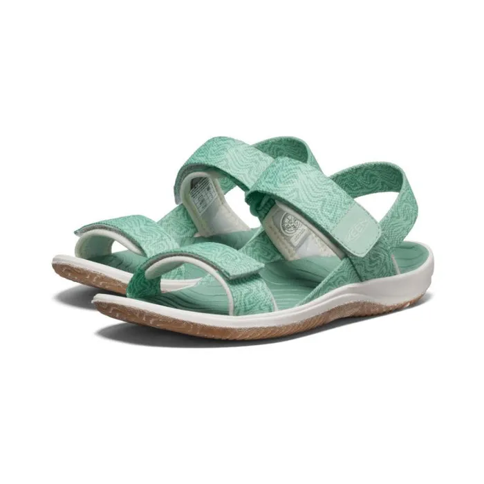 Kids KEEN Online Big Kids039 Elle Backstrap LichenStar White Sandal Kids KEEN Online Big Kids039 Elle Backstrap LichenStar White Sandal