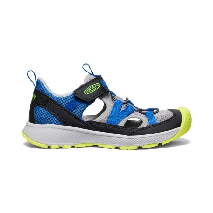 Kids KEEN Online Big Kids039 Motozoa Classic BlueEvening Primrose Sandal