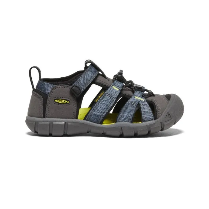 Kids KEEN Playground Little Kids039 Grey Water Sandals 8211 Seacamp II CNX