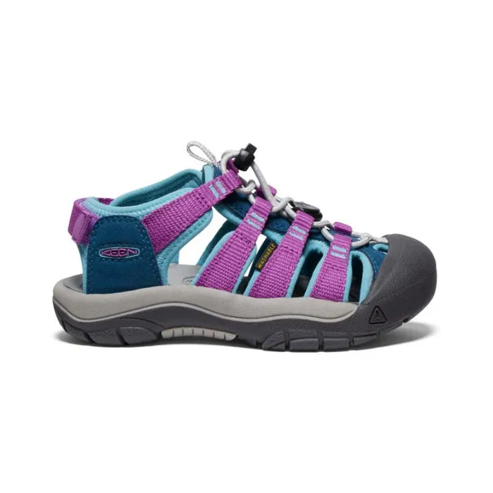 Kids KEEN Playground Little Kids039 Newport Boundless Legion BlueWillowherb Sandal