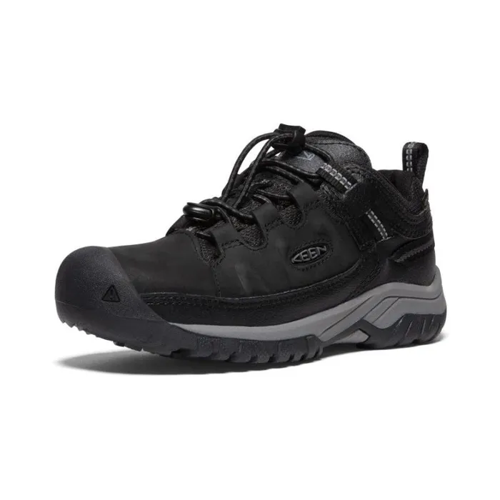 Kids KEEN Shoes Big Kids039 Waterproof Black Hiking Shoes 8211 Targhee Low WP Kids KEEN Shoes Big Kids039 Waterproof Black Hiking Shoes 8211 Targhee Low WP