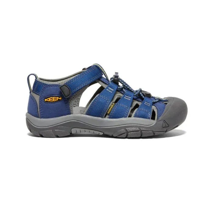 Kids KEEN Water Big Kids039 Blue Water Hiking Sandals 8211 Newport H2