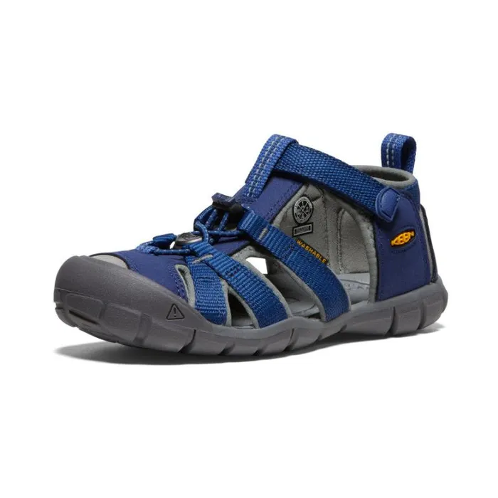 Kids KEEN Water Big Kids039 Blue Water Sandals 8211 Seacamp II CNX Kids KEEN Water Big Kids039 Blue Water Sandals 8211 Seacamp II CNX